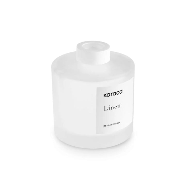 Karaca Home White Pure Linen Duftspreder med Duftpinde – 500 ml - Løven Home