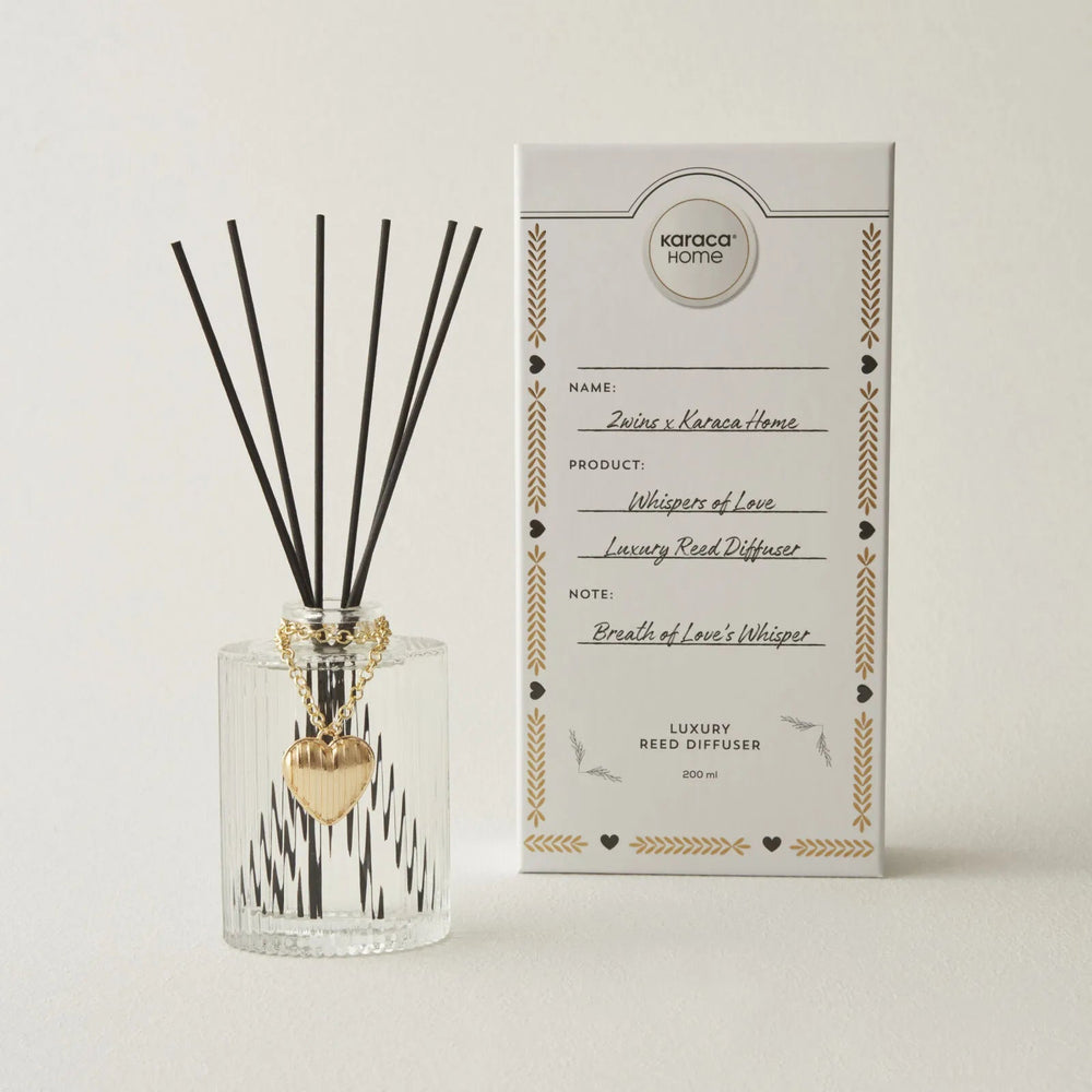 Karaca Home x 2Wins Whispers of Love duftpinde / rumduft – 200 ml - Løven Home