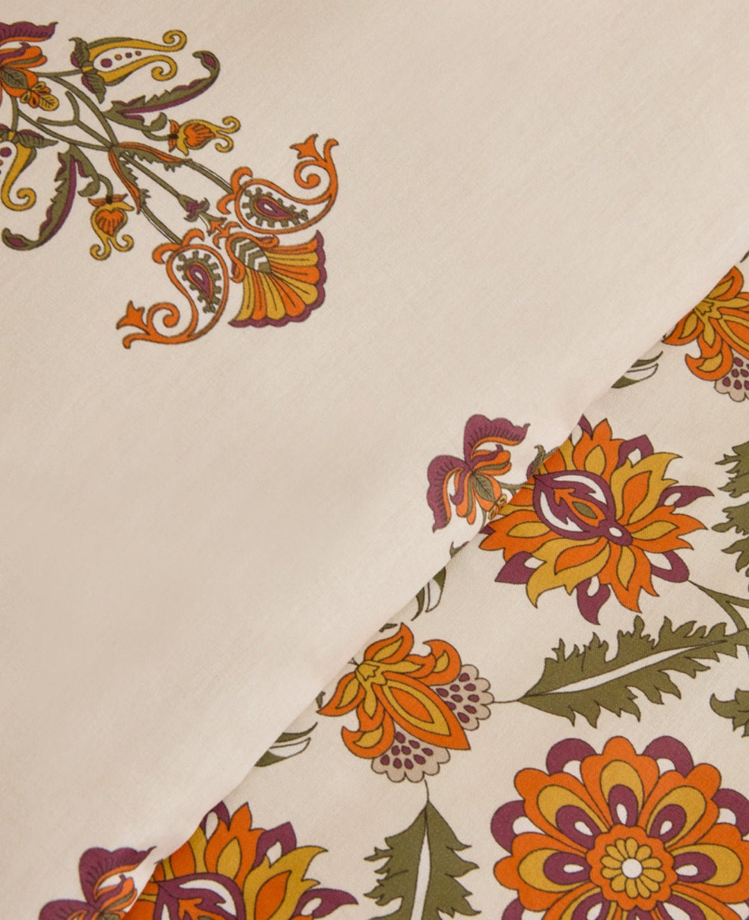 Karaca Home Zahara Dobbeltseng - Sengetøj – Sennep - Løven Home