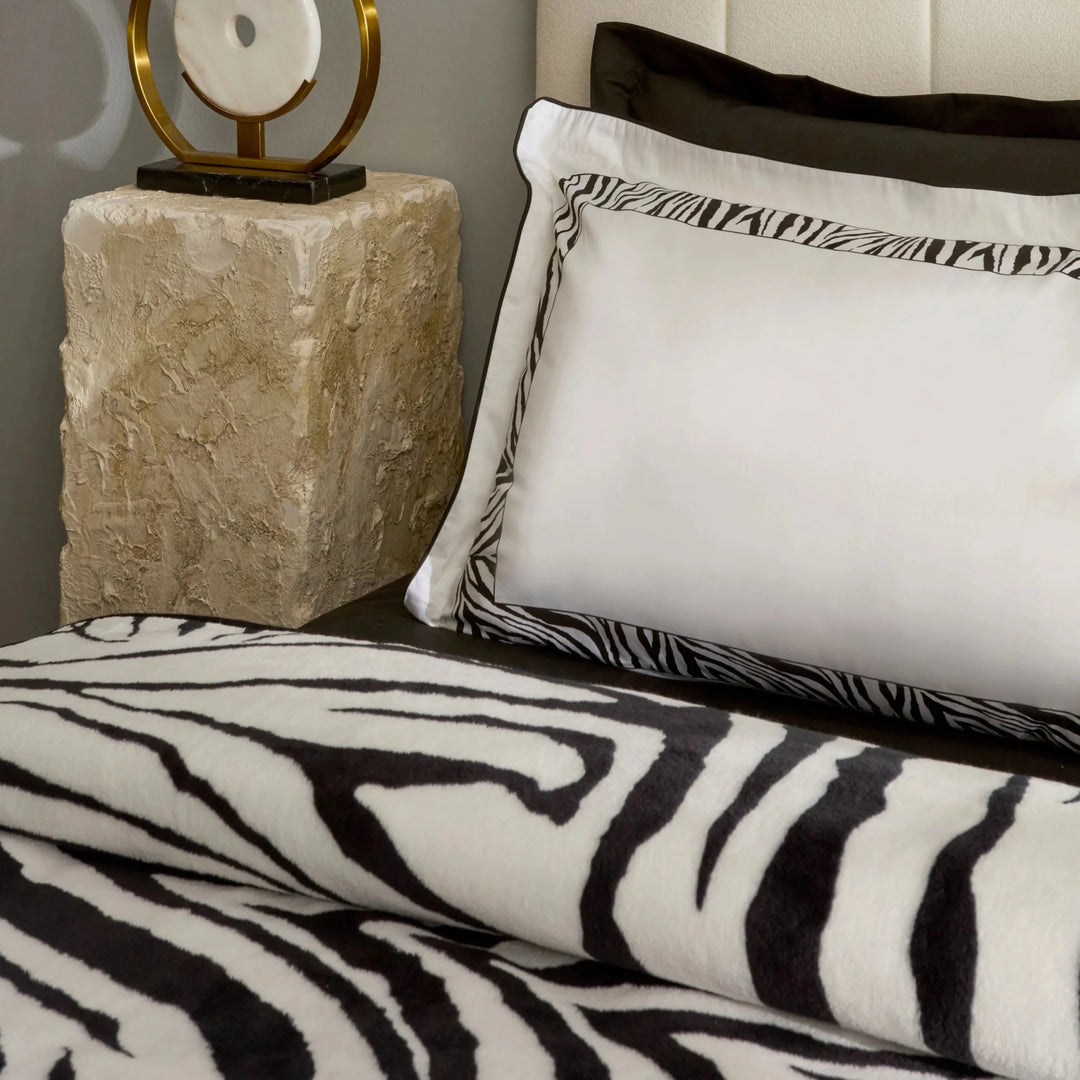 Karaca Home Zylara dobbeltsengs Nish - sæt – Sort - Løven Home