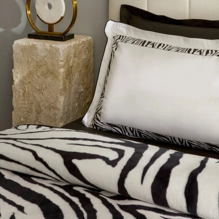 Karaca Home Zylara dobbeltsengs Nish - sæt – Sort - Løven Home