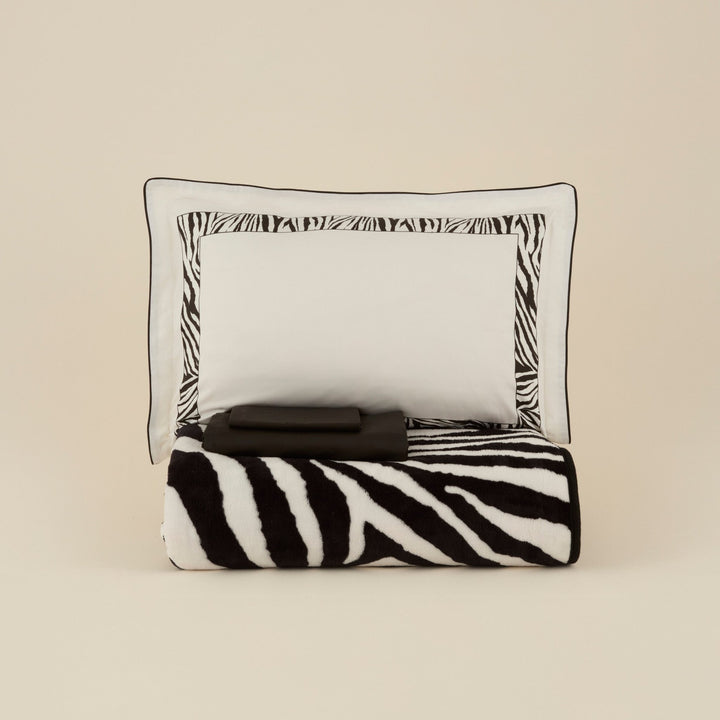 Karaca Home Zylara dobbeltsengs Nish - sæt – Sort - Løven Home