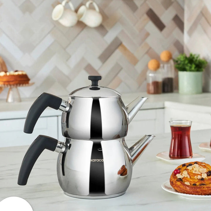 Karaca Induktion Midi Alim Tekandesæt - 2,6 Liter - Sort - Løven Home