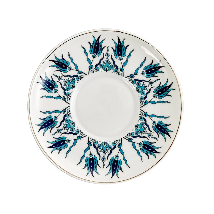 Karaca Iznik New Form Espressosæt – 6 Personer (100 ml) - Løven Home