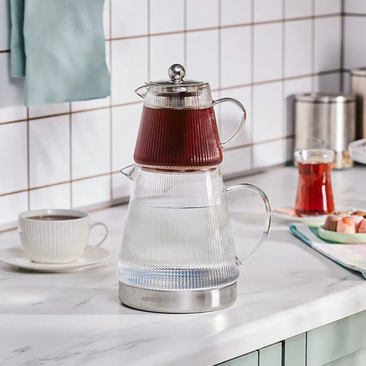 Karaca Keops Glas Tekande – 1900 ML - Løven Home