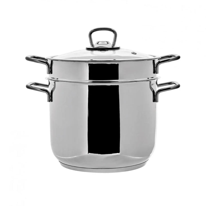 Karaca - Kitchen Lover induktion spaghettigryde m/si – 5 liter | 20 cm | Rustfri stål - Løven Home