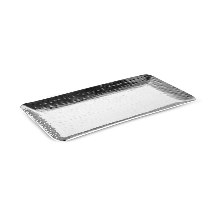 Karaca Loren - Dekorativ Bakke – 33 × 15 cm | Sølv - Løven Home