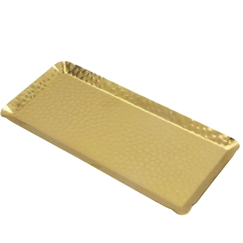 Karaca Loren Dekorativ Guld Bakke – 25 x 12 cm - Løven Home