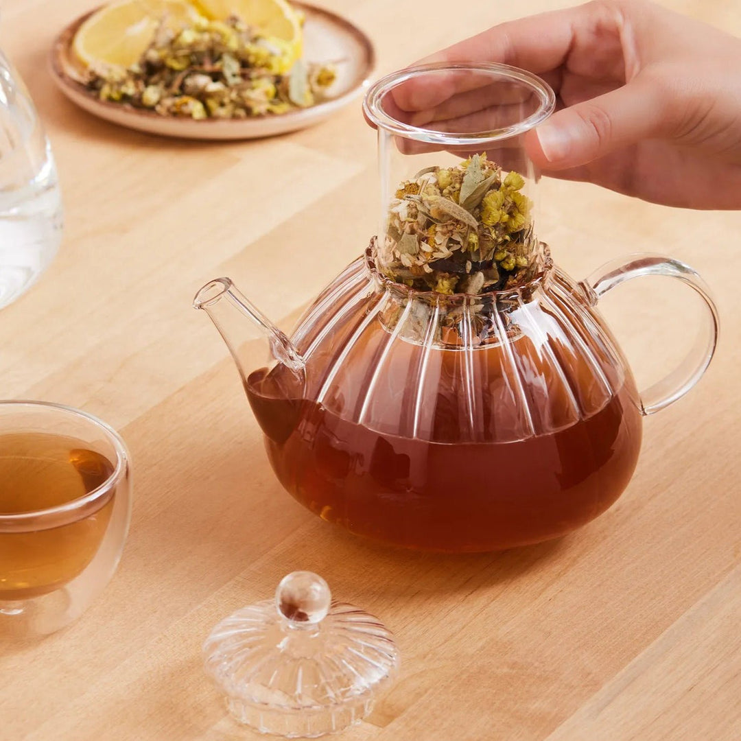 Karaca Lori Tekandesæt i Borosilikat Glas - Løven Home