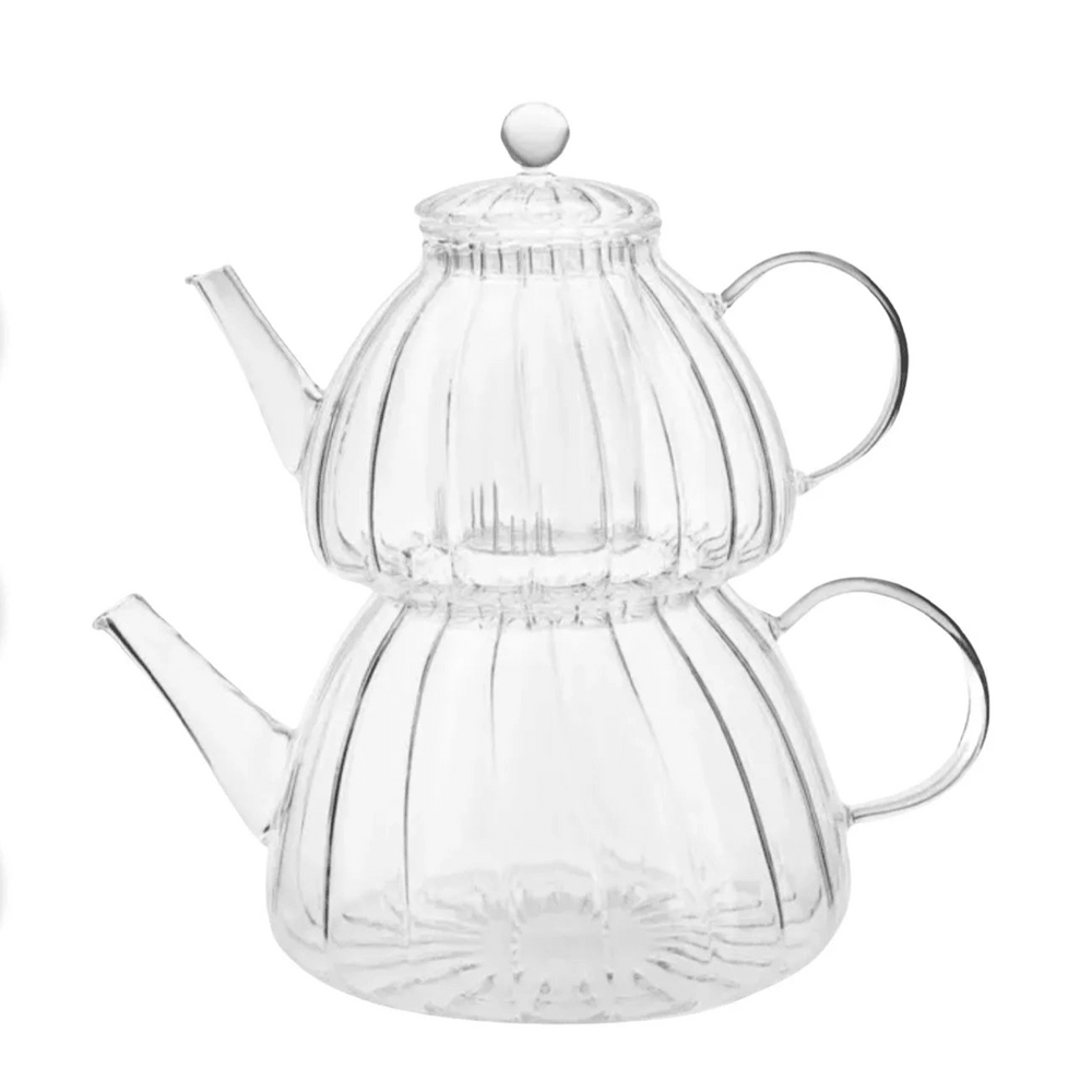 Karaca Lori Tekandesæt i Borosilikat Glas - Løven Home