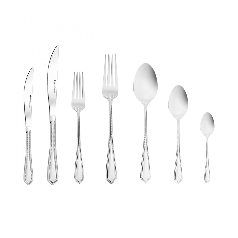 Karaca Madrid Elegance 316+ Bestik Sæt – 84 dele til 12 personer - Løven Home