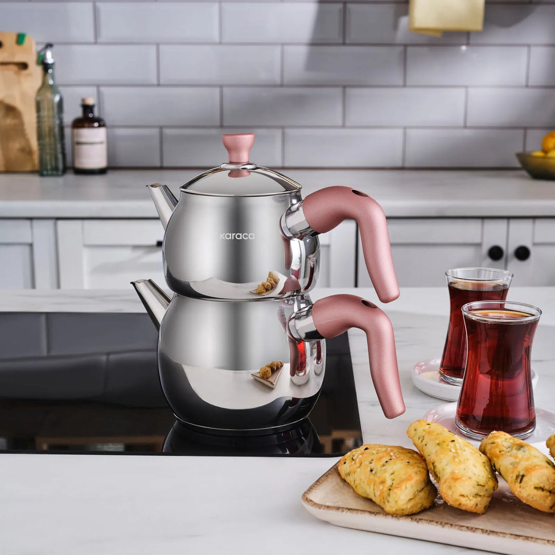 Karaca Maya Mini Induktionsvenligt Tekandesæt - Løven Home