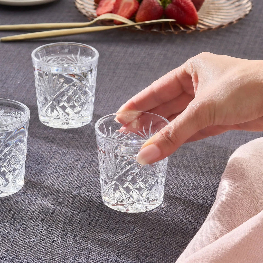 Karaca Melodia Glas – 6 stk. 100 ml. - Løven Home