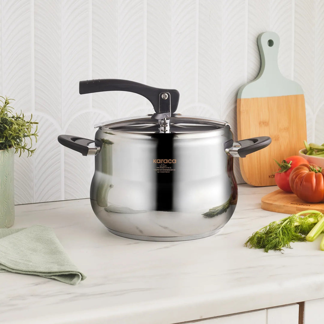 Karaca Meriva Induktionsbund Trykkoger 7 Liter - Løven Home