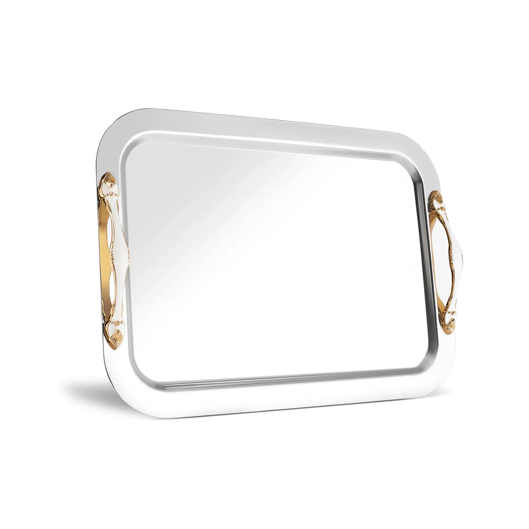 Karaca Mine Serveringsbakke - Rustfrit stål 40x30 cm - Løven Home