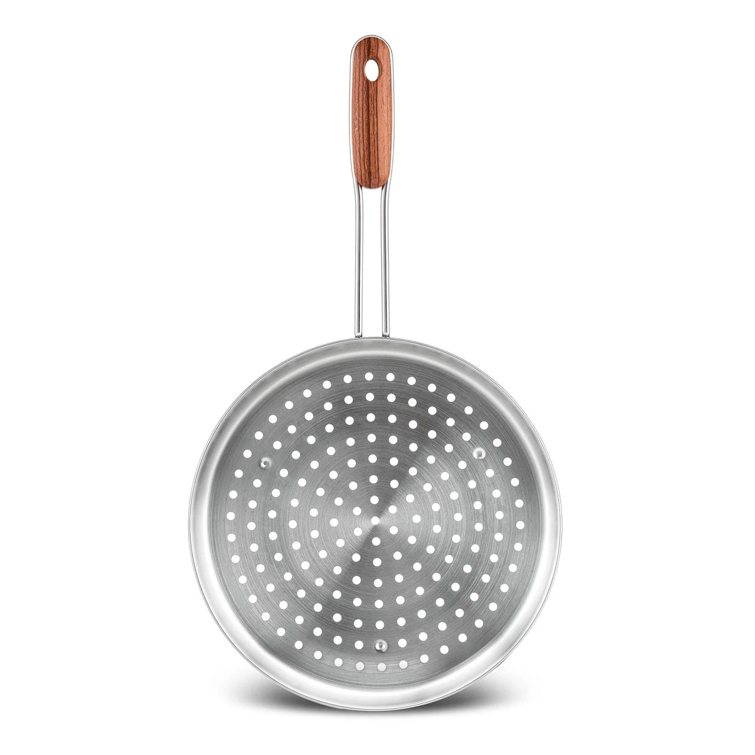 Karaca Mutfaksever - Kestanjepande - Rustfrit Stål - 26 cm - Løven Home