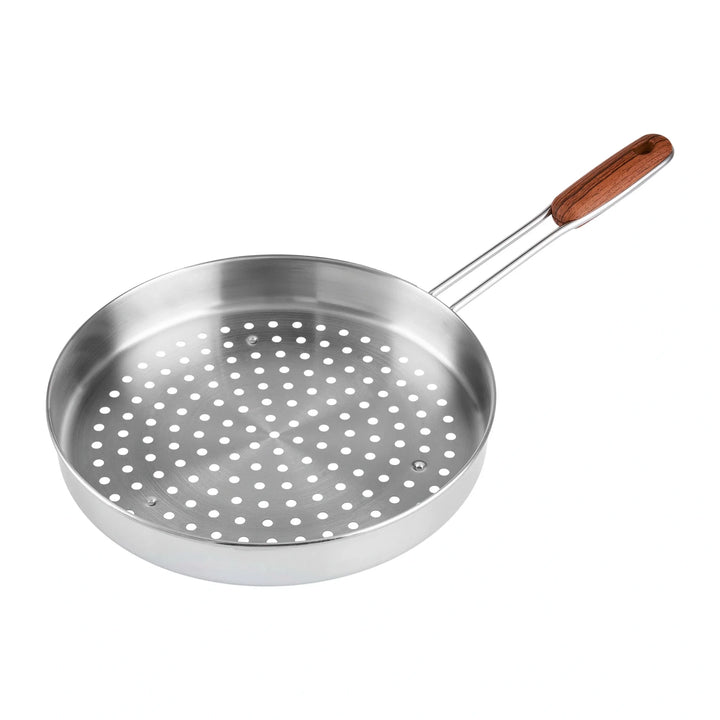 Karaca Mutfaksever - Kestanjepande - Rustfrit Stål - 26 cm - Løven Home