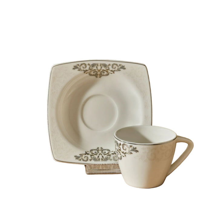 Karaca Nazende Espresso Kaffekop - sæt til 6 personer – 80 ml - Løven Home