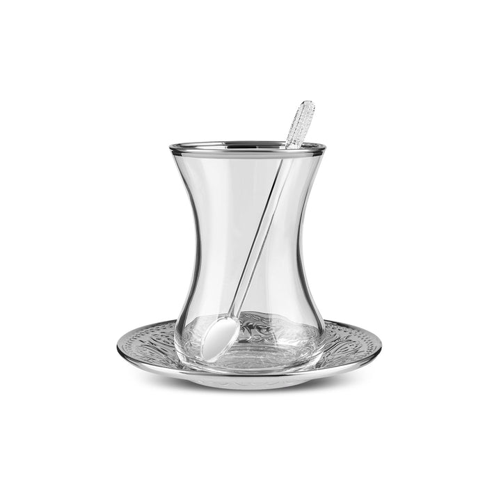 Karaca Nehir Tesæt 19 Dele Sølv - Løven Home