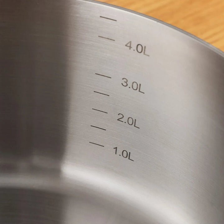 Karaca Power Steel 316+ Apollo grydesæt – 8 dele – Rustfrit stål - Løven Home