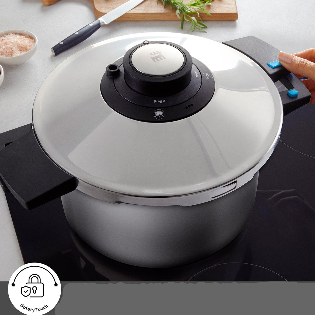Karaca Quick & Safe Trykkoger Sæt med Induktionsbund 6+8 L - Løven Home