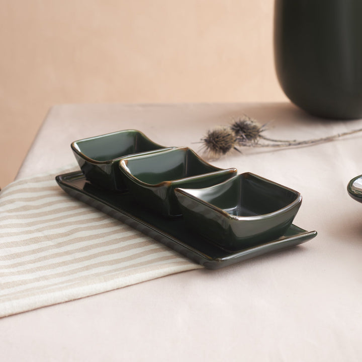 Karaca Reaktif Morgenmadsæt - 4 Dele - Løven Home