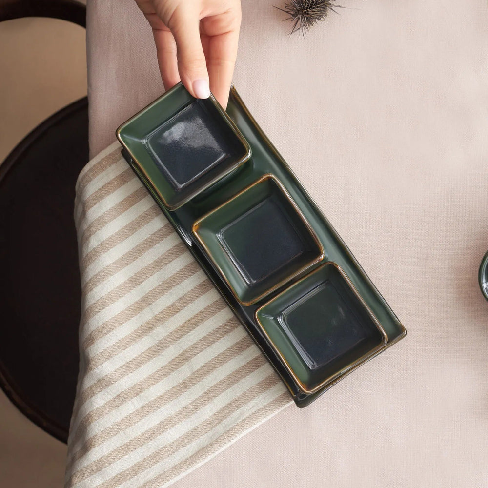 Karaca Reaktif Morgenmadsæt - 4 Dele - Løven Home