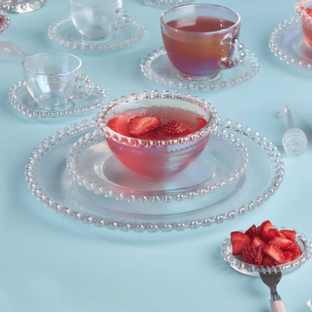 Karaca Rory Desserttallerken 19 cm | Pastelglans - Løven Home