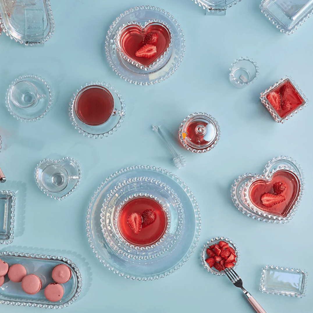 Karaca Rory Desserttallerken 19 cm | Pastelglans - Løven Home