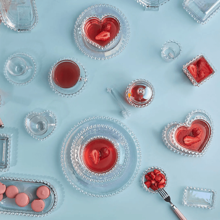 Karaca Rory Desserttallerken 19 cm | Pastelglans - Løven Home