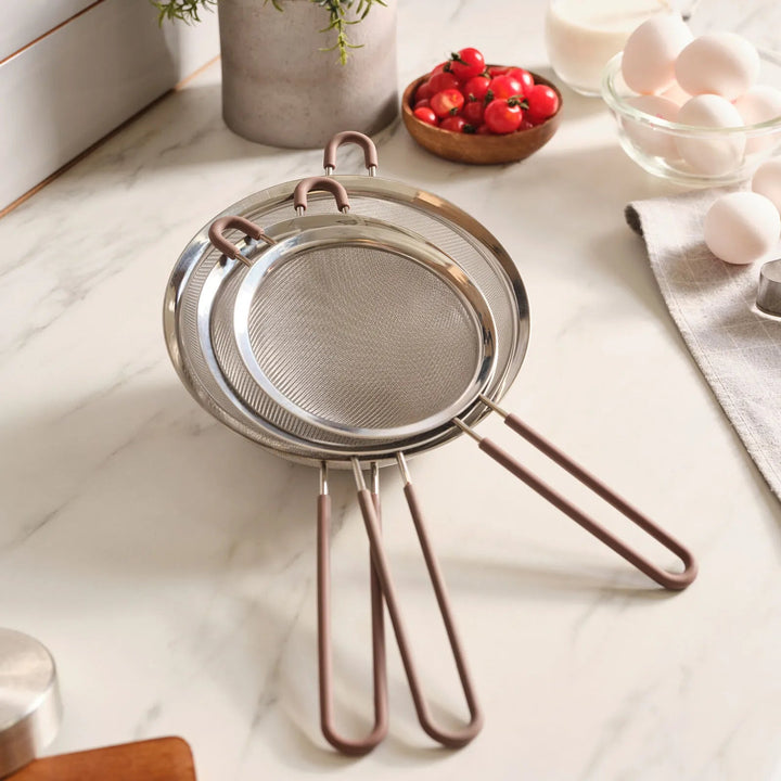 Karaca Ruby Sigte – 3 dele, Rustfrit Stål - Løven Home