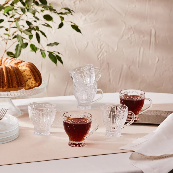 Karaca Seda Teglassæt 6 Stk - 180 ml - Løven Home