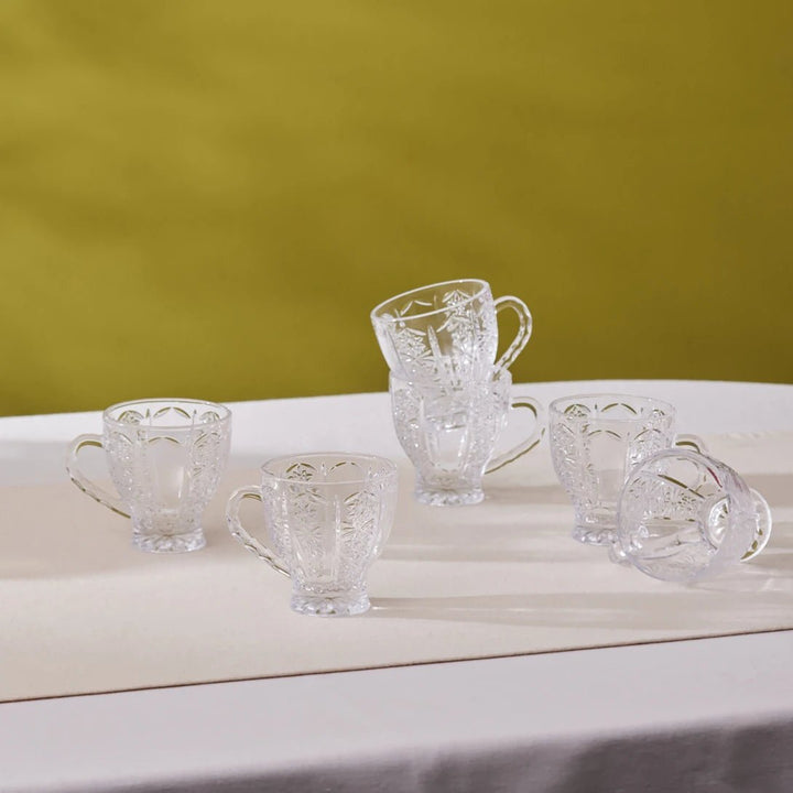 Karaca Seda Teglassæt 6 Stk - 180 ml - Løven Home