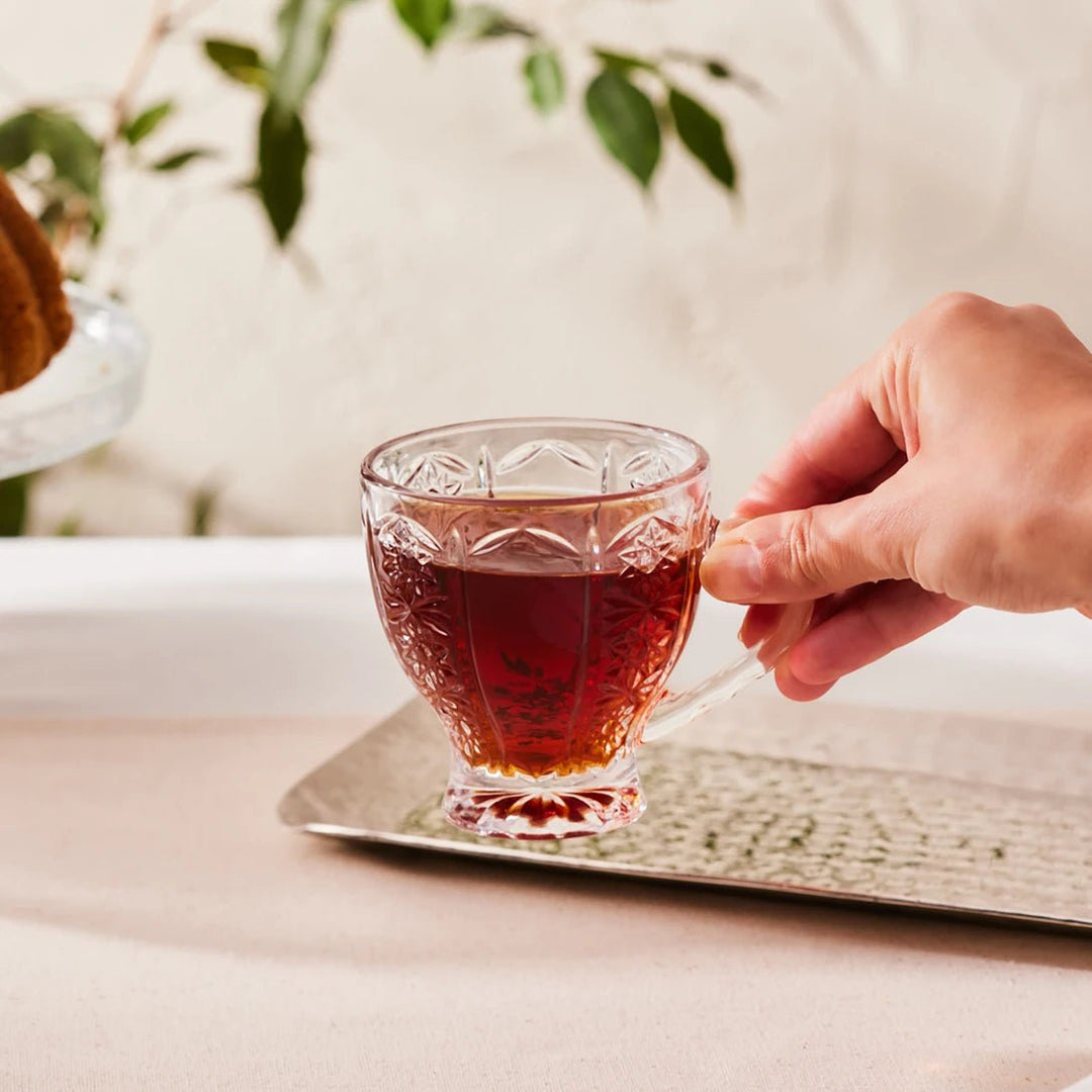 Karaca Seda Teglassæt 6 Stk - 180 ml - Løven Home