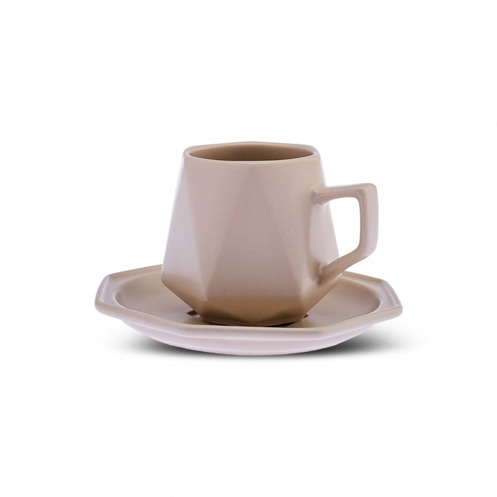 Karaca Stream Bone Fizbo Morgenmadssæt | 26 dele | 6 personer - Løven Home