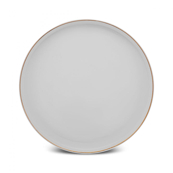 Karaca Stream Bone Meridian Morgenmadssæt | 34 dele | 6 personer | Guld - Løven Home