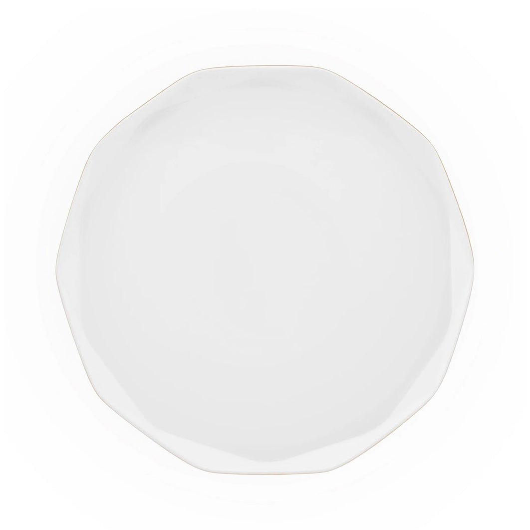 KARACA STREAMLINE ELMAS 57 - delt Middagssæt | 12 personer | Hvid/Guld - Løven Home