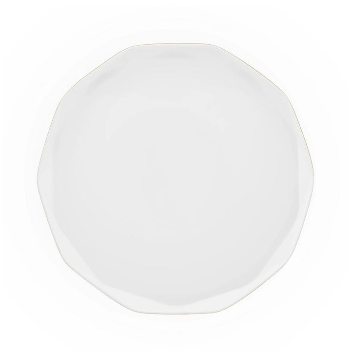 KARACA STREAMLINE ELMAS 57 - delt Middagssæt | 12 personer | Hvid/Guld - Løven Home