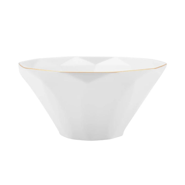 KARACA STREAMLINE ELMAS 57 - delt Middagssæt | 12 personer | Hvid/Guld - Løven Home