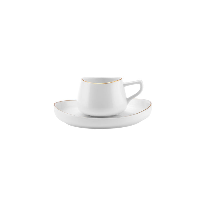 Karaca Streamline Hole Espresso Kaffesæt til 6 personer – 80 ml - Løven Home
