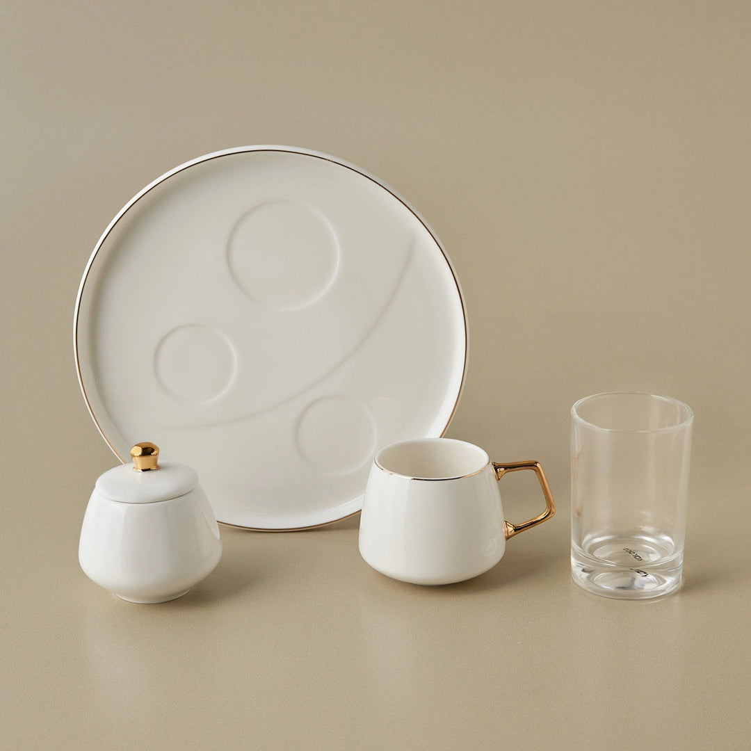 Karaca - Streamline Saturn - Kaffeserveringssæt til 1 person – 100 ml - Løven Home