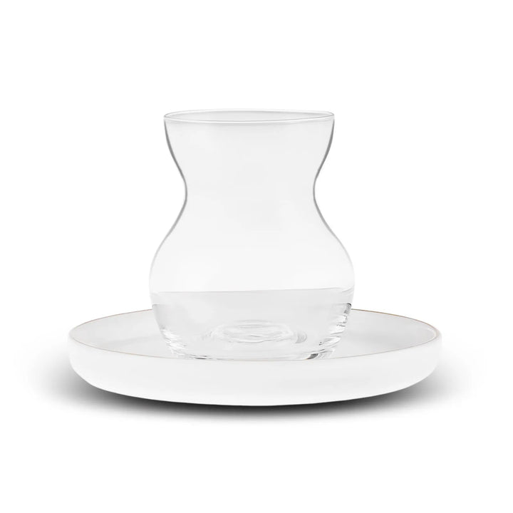 Karaca Streamline Sunset 12 - delt 6 - personers Glas Tesæt 165 ml - Løven Home