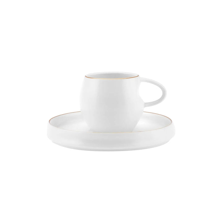Karaca Streamline Sunset Kaffekopssæt – 6 personer - 100 ml - Løven Home