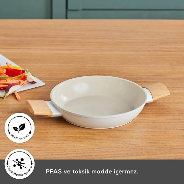 Karaca Swisscrystal Stegepande 900 ML | 20 cm – Induktionsbund - Løven Home