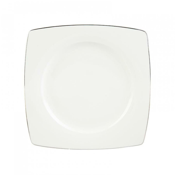 Karaca Tasia Fine Cream Middagssæt | 60 dele | 12 personer | Kvadratisk - Løven Home