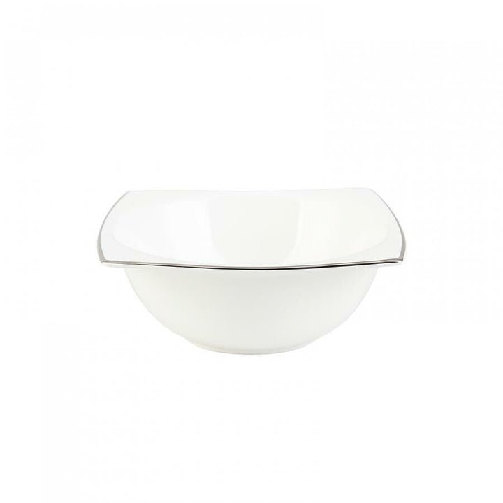 Karaca Tasia Fine Cream Middagssæt | 60 dele | 12 personer | Kvadratisk - Løven Home