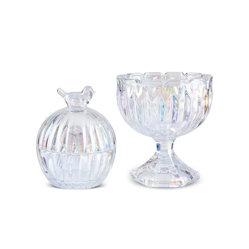 Karaca Terry Serveringsskålesæt - 3 Dele – Perlemorsglans - Løven Home