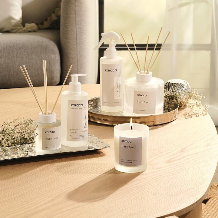 Karaca White Clean Pure Sæbe Duftspreder m/Duftpinde – 120 ml - Løven Home