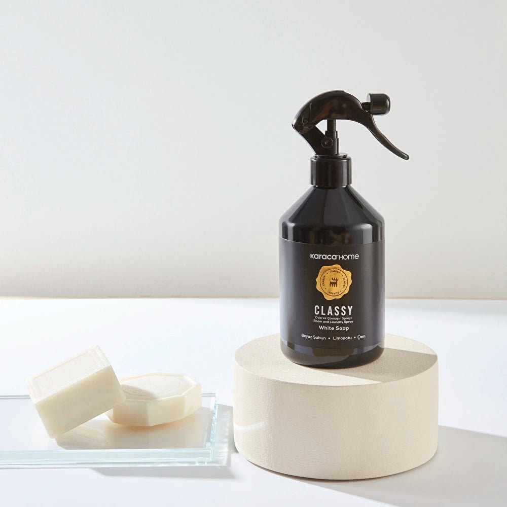 Karaca - White Soap Rum & Tekstilspray - 500 ml - Løven Home