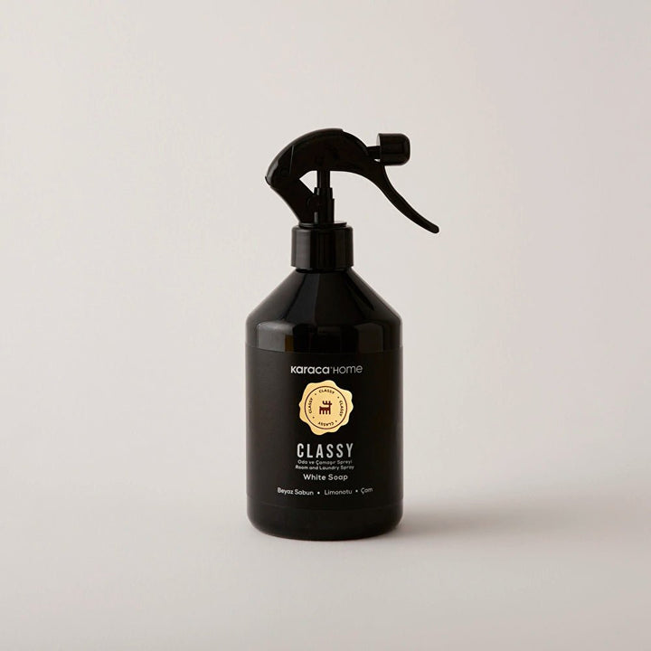 Karaca - White Soap Rum &amp; Tekstilspray - 500 ml - Løven Home